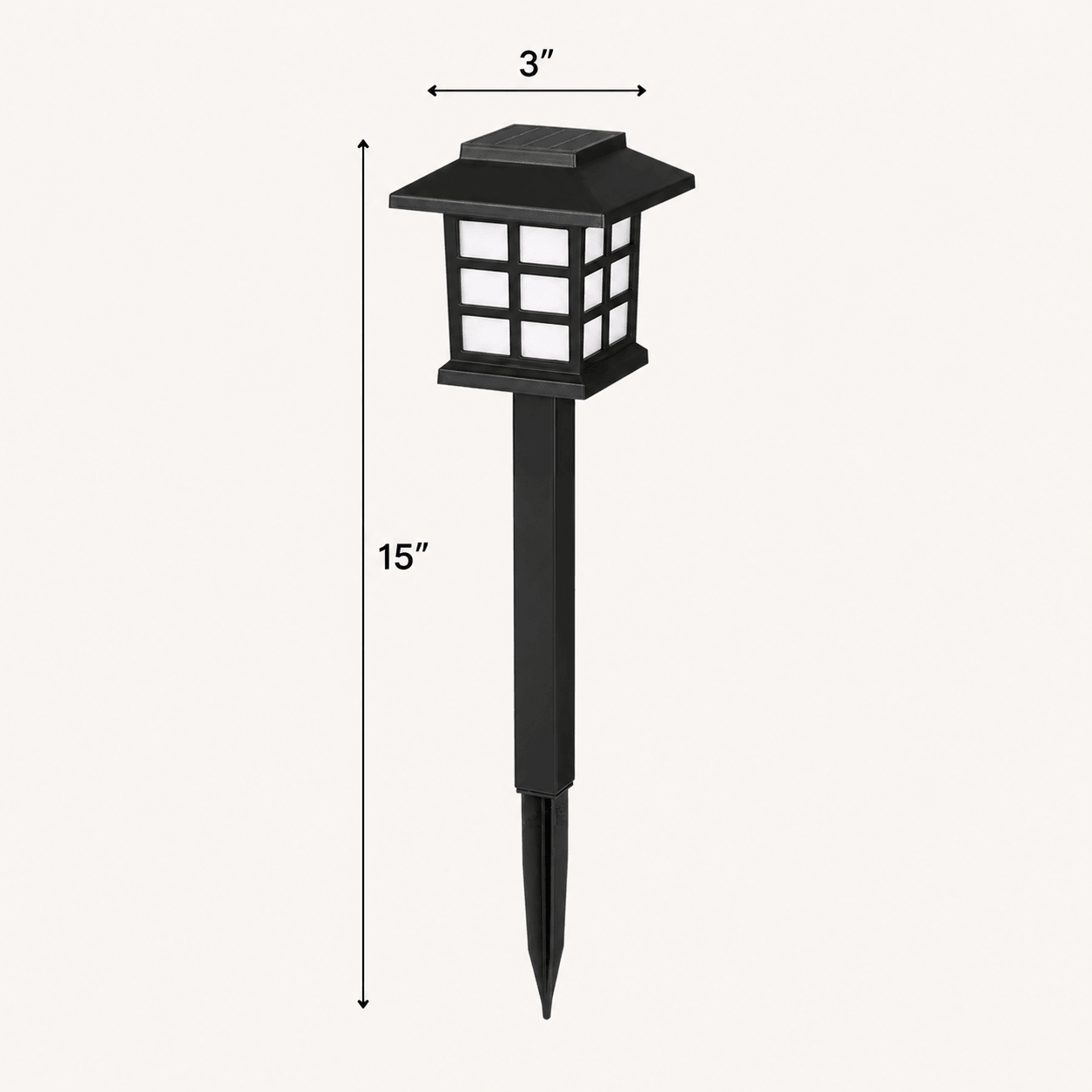 12-Pack Solar Garden Lights Outdoor – LED Pathway & Landscape Stake Lights