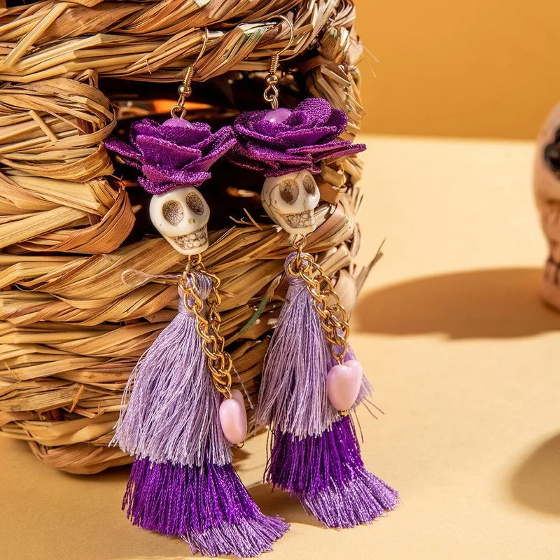Skullora Earrings