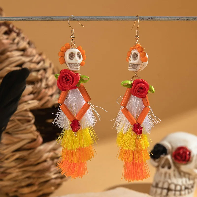 Skullora Earrings