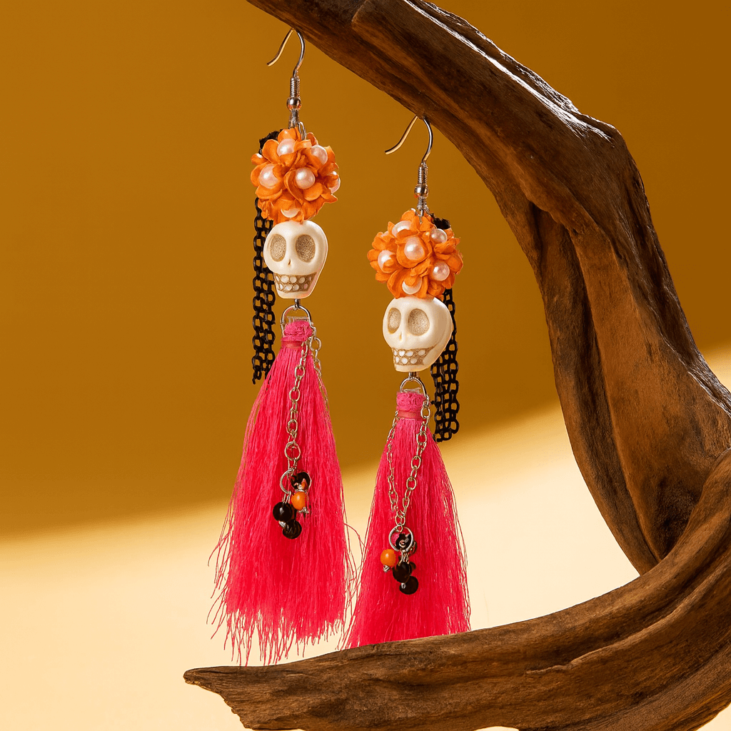 Skullora Earrings