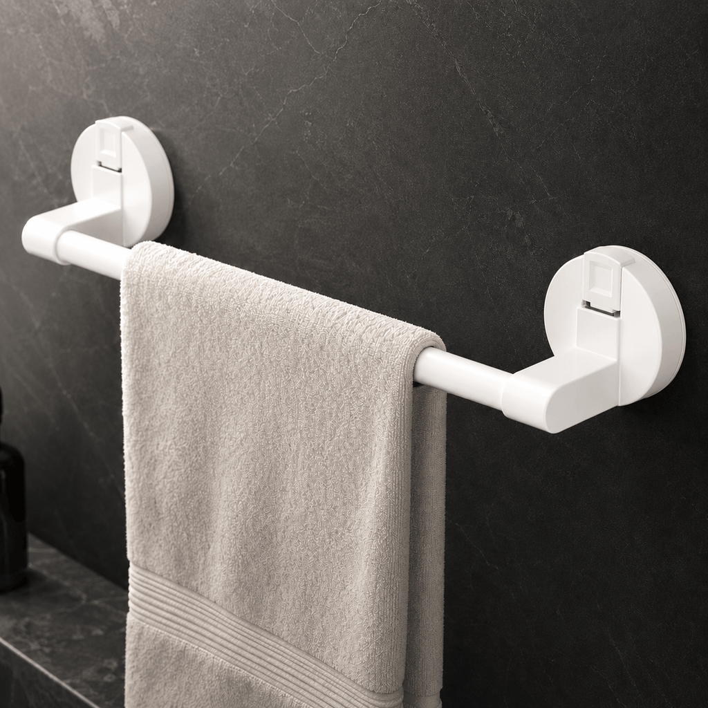 Bathroom Towel Bar – Wall Mounted No Drill Adhesive Towel Rack