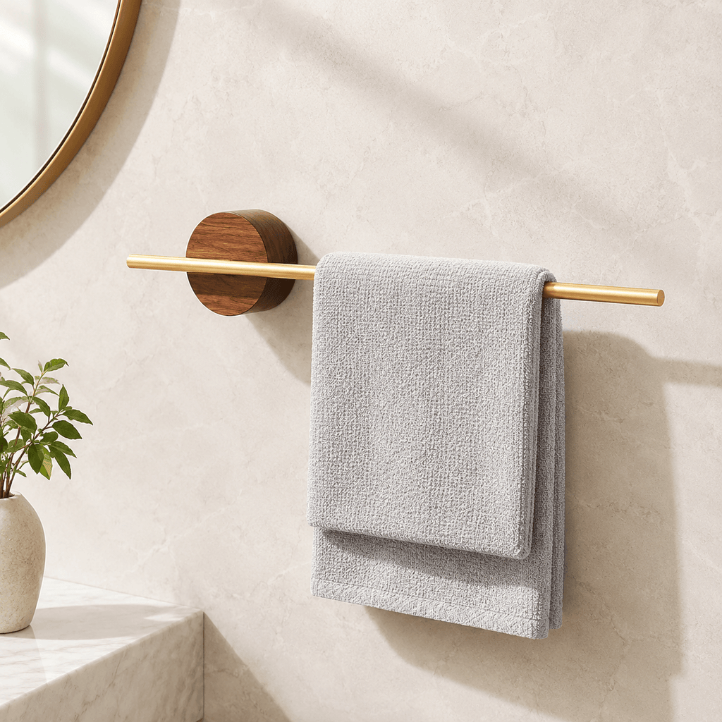 Wall Mounted Towel Rack – Bathroom Towel Bar & Bathroom Towel Holder