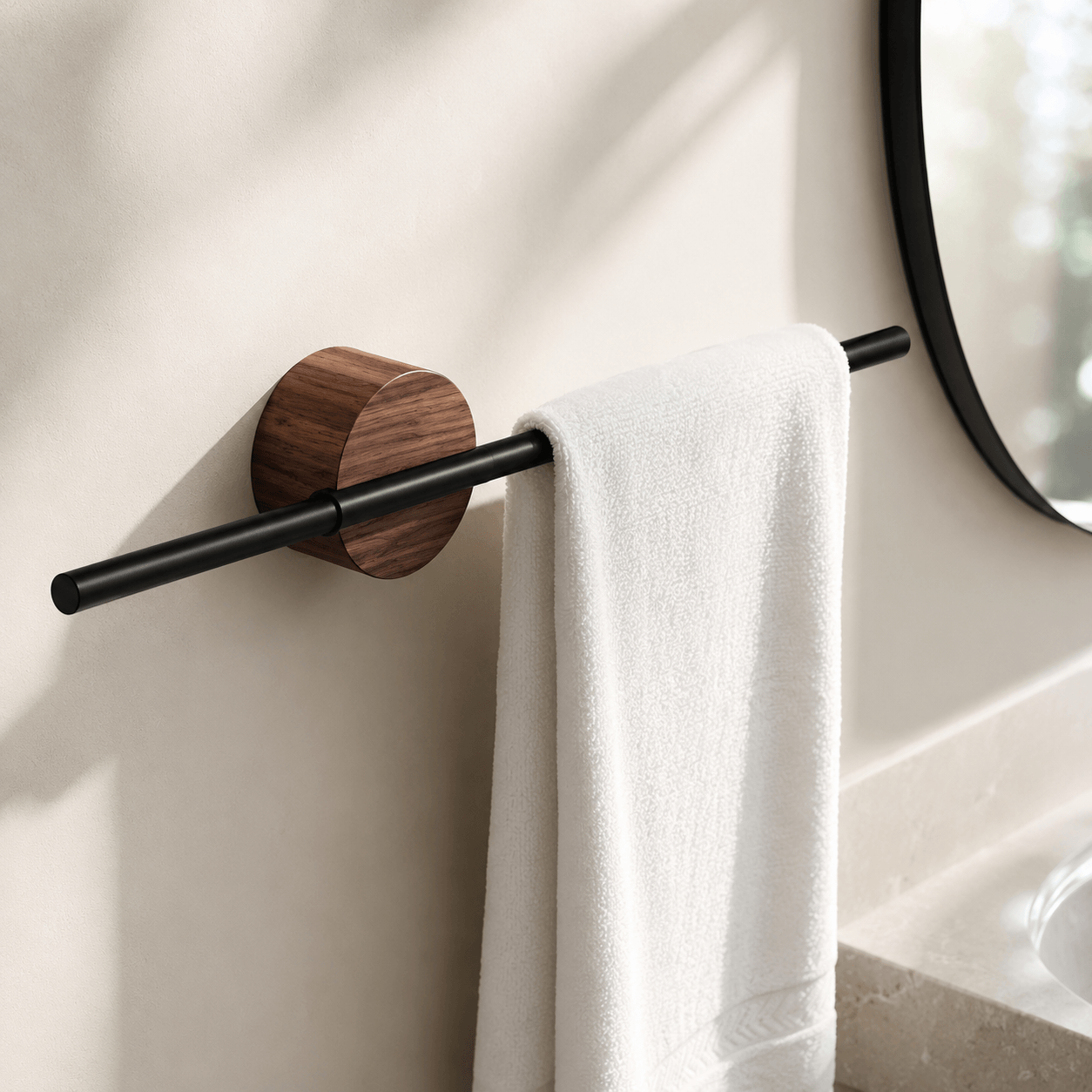 Wall Mounted Towel Rack – Bathroom Towel Bar & Bathroom Towel Holder