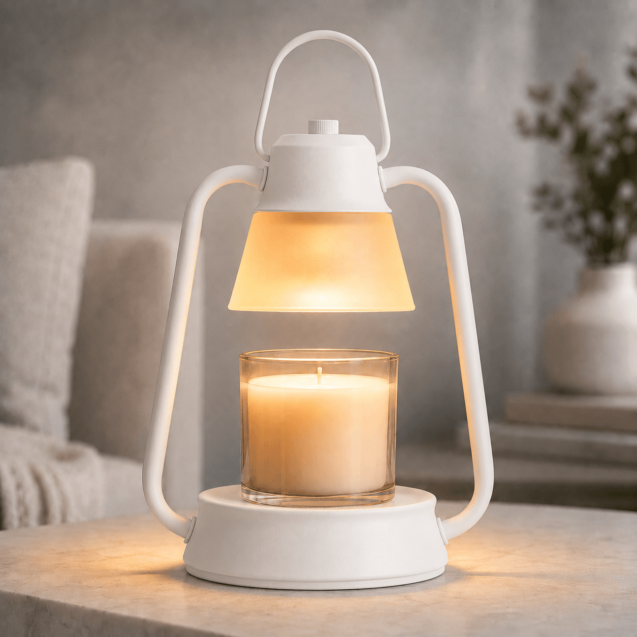 Candle Warmer Lamp with Timer, Electric Wax Warmer for Jar Candles