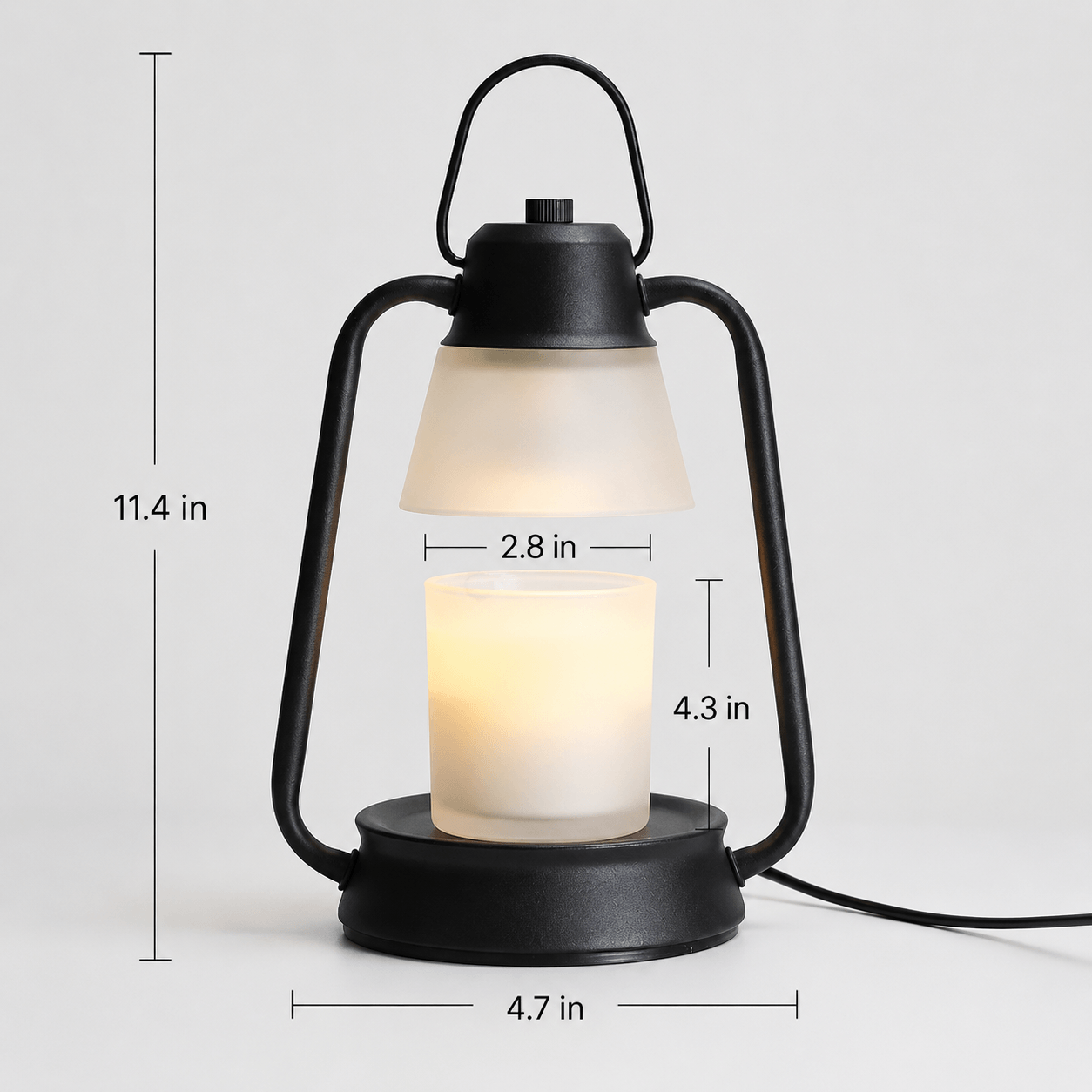 Candle Warmer Lamp with Timer, Electric Wax Warmer for Jar Candles