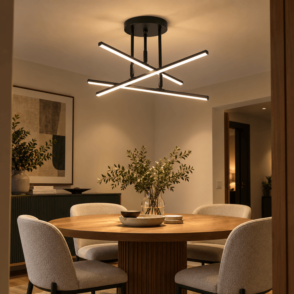 LED Ceiling Light for Bedroom, Living Room & Kitchen Island