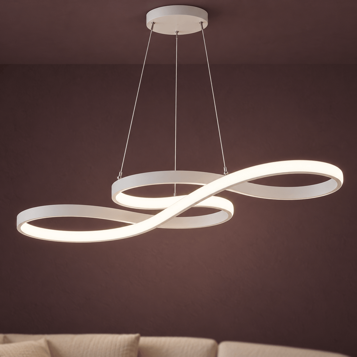 LED Light Fixture for Bedroom, Kitchen Island, Living & Dining Room