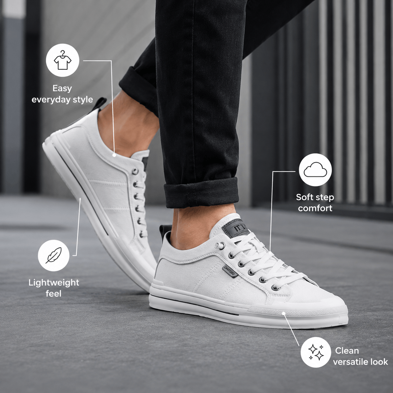 Men's Casual Shoes - Business Casual Shoes & Dress Sneakers for Men