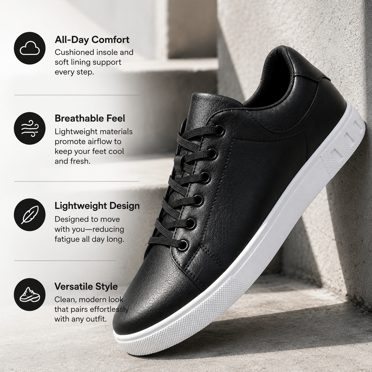 Men's Casual Shoes – Business Casual Sneakers & Dress Sneakers