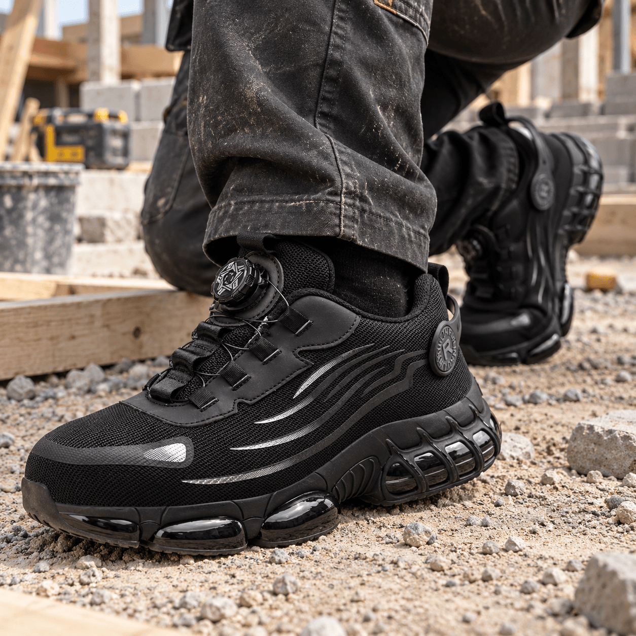 Men's Steel Toe Sneakers – Lightweight Safety Work Shoes