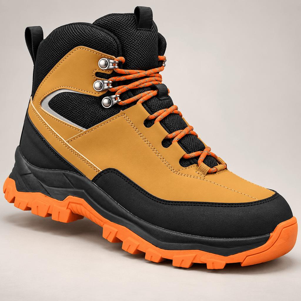 Men's Steel Toe Work Boots – Lightweight Hiking Safety Boots