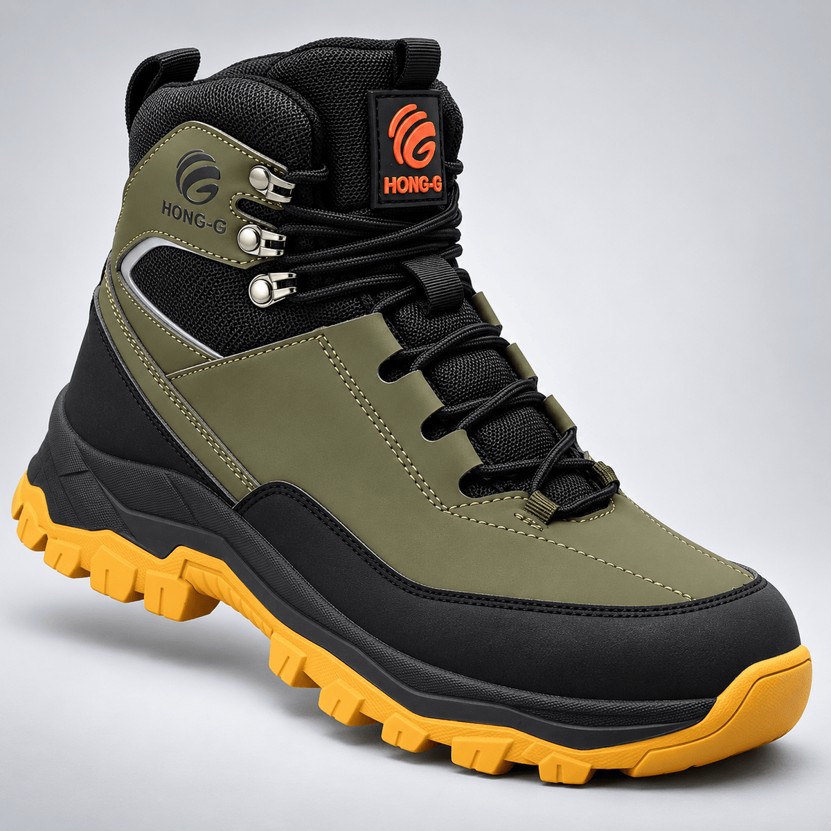 Men's Steel Toe Work Boots – Lightweight Hiking Safety Boots
