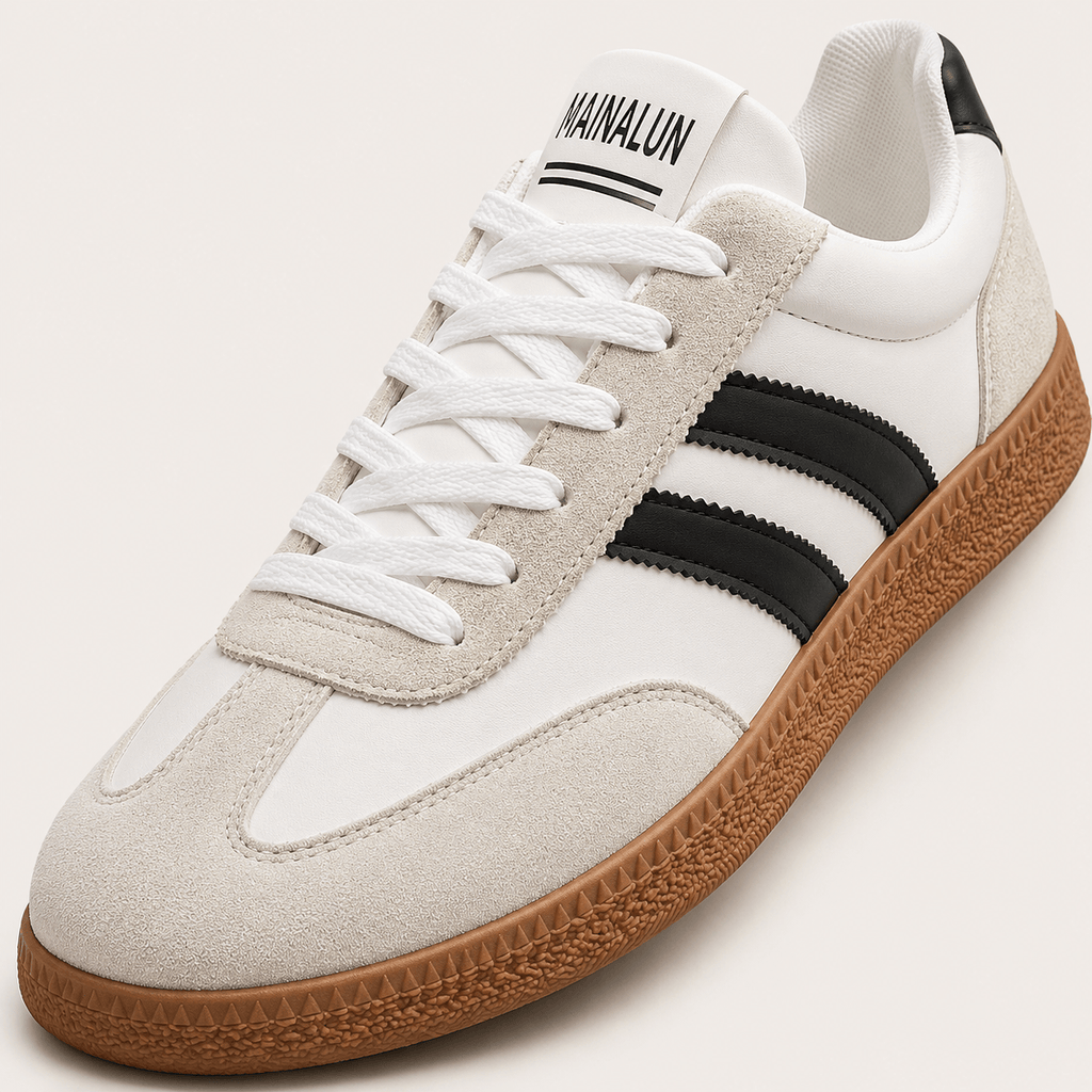 Men's Casual Sneakers – Retro Low Top Gum Sole Shoes