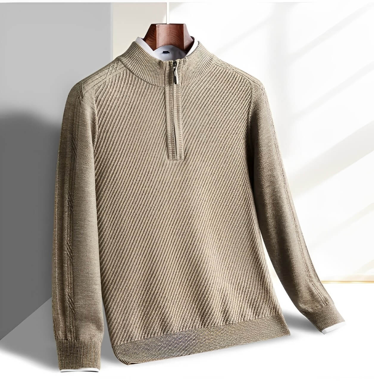 Alessio Half Zip Sweater