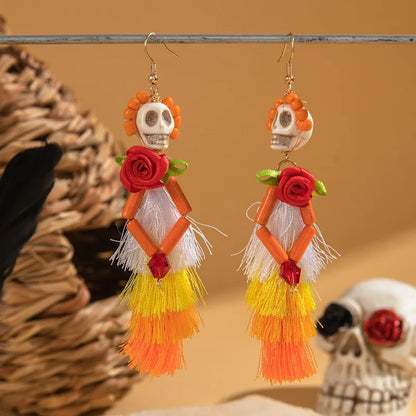 Skullora Earrings