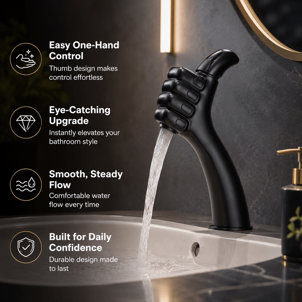 Single Hole Bathroom Faucet Unique Modern Sink Faucet Single Handle