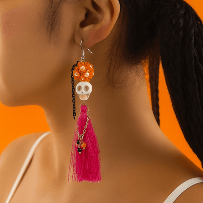 Skullora Earrings