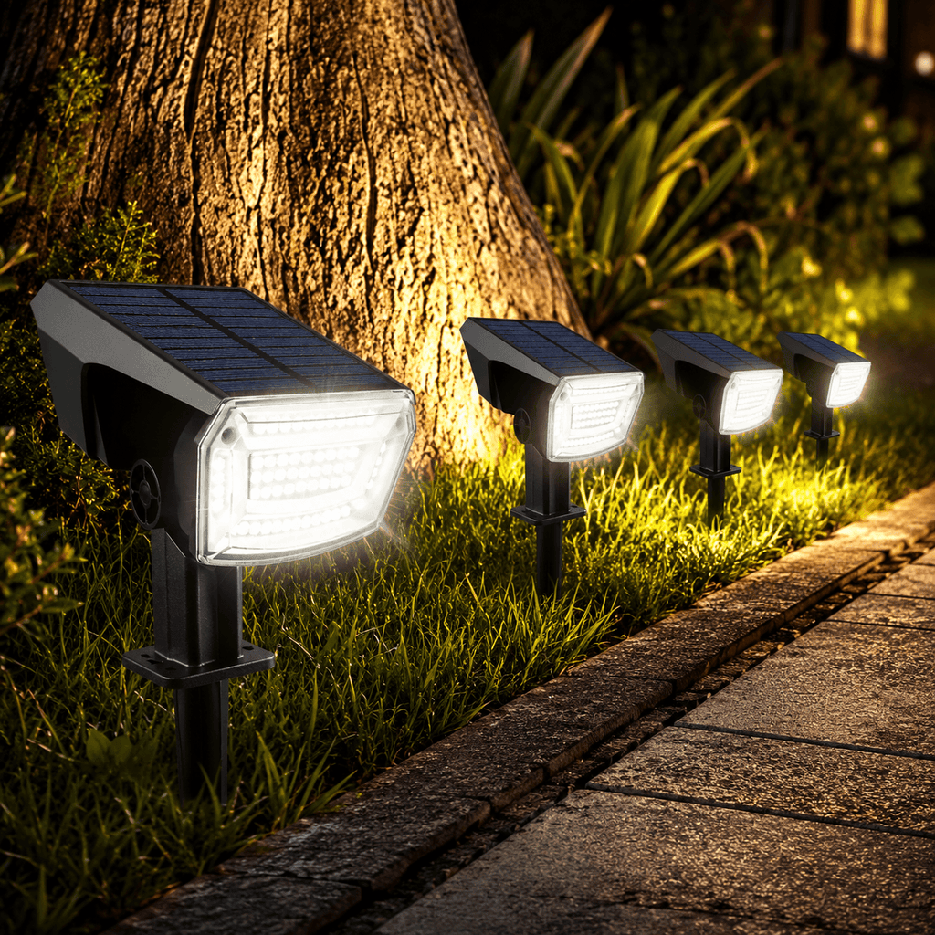 Solar Spot Lights Outdoor – Waterproof Landscape Yard Lights