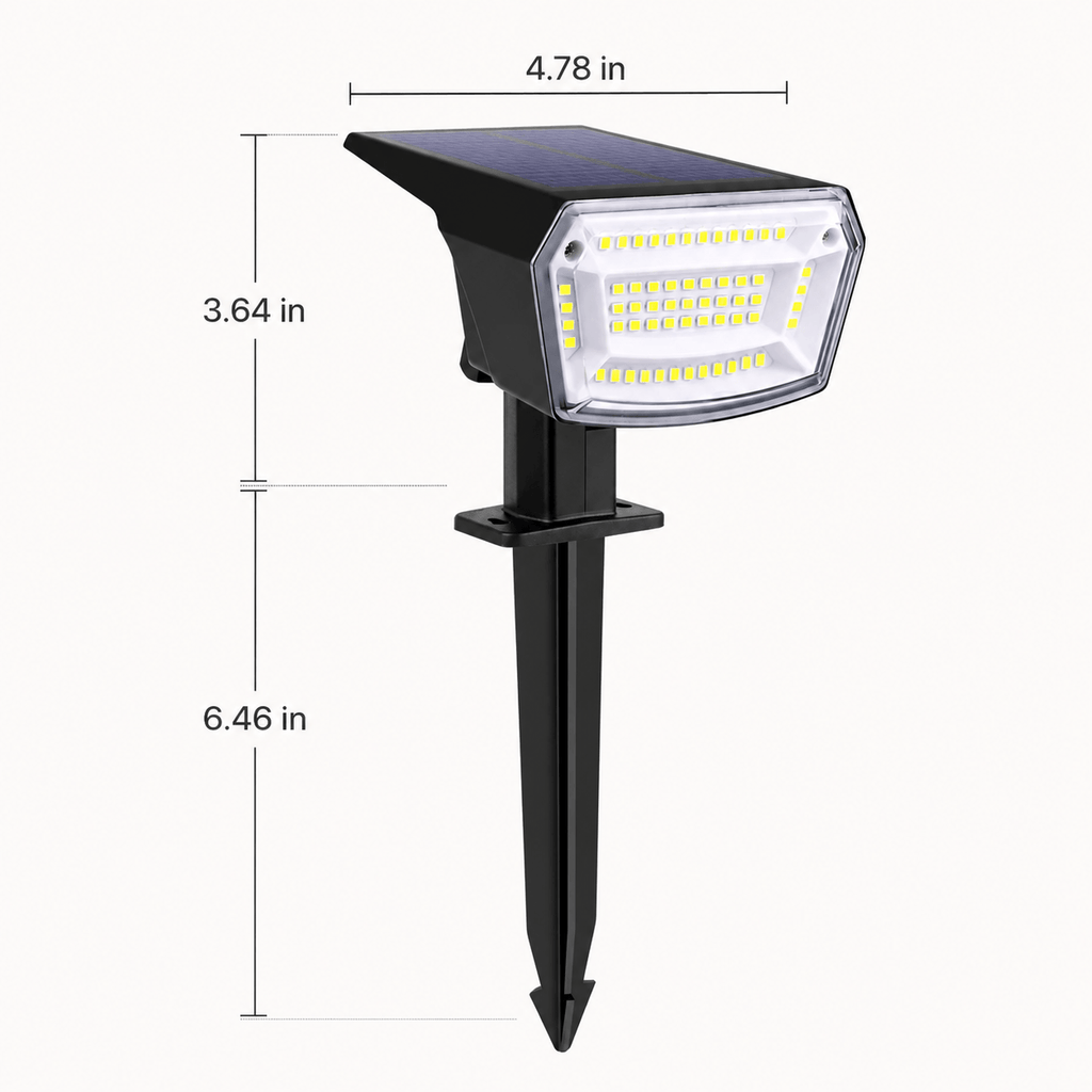 Solar Spot Lights Outdoor – Waterproof Landscape Yard Lights