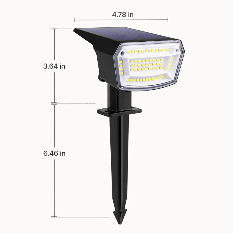 Solar Spot Lights Outdoor – Waterproof Landscape Yard Lights