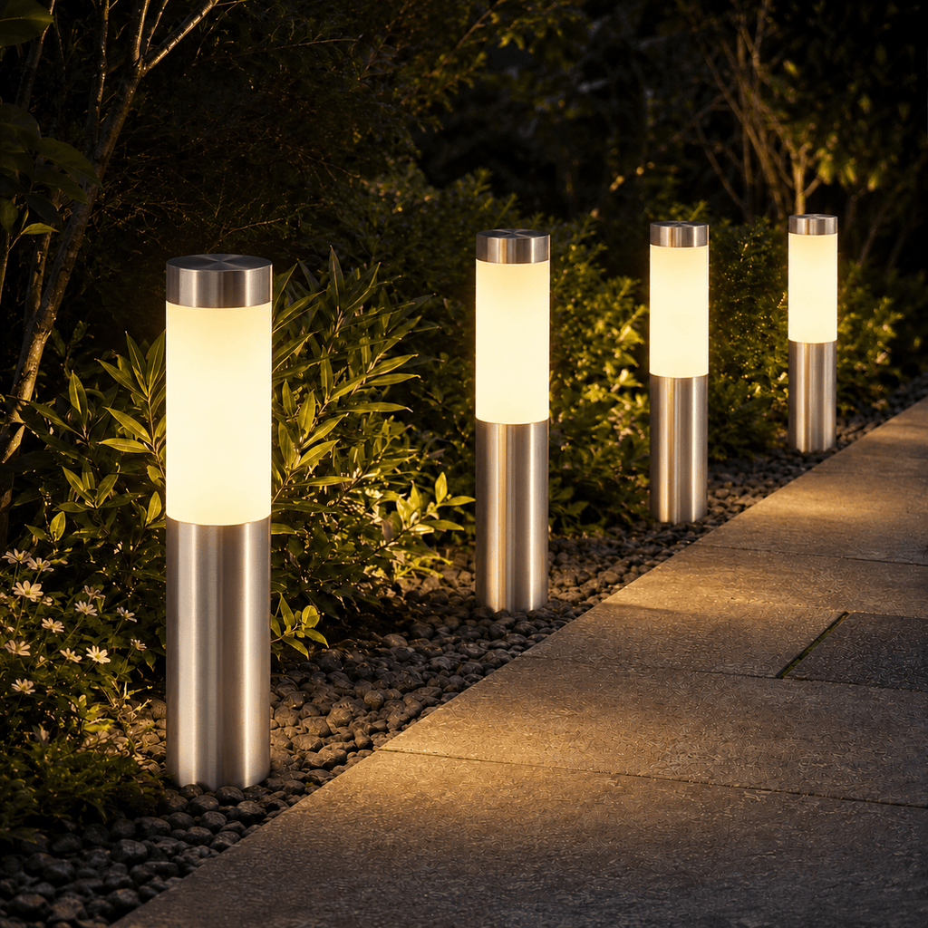 Solar Path Lights Outdoor – Waterproof Garden Walkway Lights