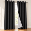 Thermal Blackout Curtains for Bedroom & Living Room 2 Panels