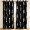 Thermal Blackout Grommet Curtains for Bedroom & Living Room