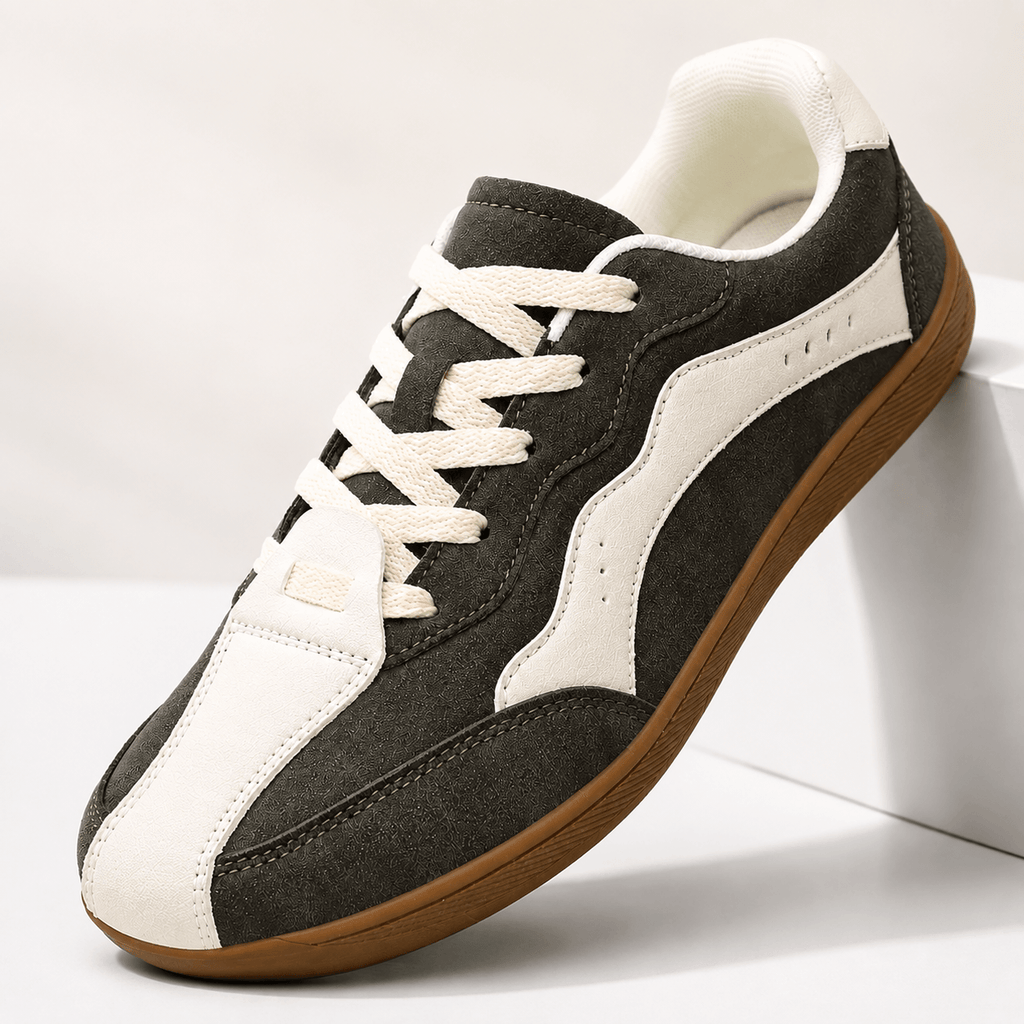 Wide Toe Box Shoes for Men – Retro Casual Sneakers